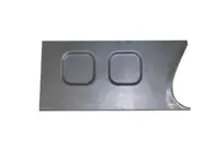 Heel Panel. Porsche 356 Pre A T1 (1950-55) - 64450107301, 64450107401 - PP152RT1, P152RT1, PP152LT1, P152LT1