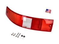 Indicator lens rear without rim (SWB). Porsche 911/912 1963-68 USA - 91163192401, 91163192301, 14879, 14879/D, 14879/S