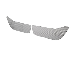 Kit rete metallica griglia laterale paraurti anteriore. Porsche 991.1 turbo e turbo S