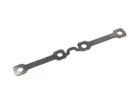 Retaining plate exhaust manifold upper. Porsche 970 Panamera turbo S / 958 Cayenne Turbo S - 94811140171, 94811140170