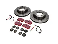 Pack Disques de Frein ARRIERE avec Plaquettes de Frein Sport EBC Porsche Boxster S - 98635240301BRE, 98661236501, 99635208600, 99635208602, DP31208C, 98635240301, 09889021, 98735240300, 98735240301, 98661236500, 96435209600, 99635208601, 96435209601, 99635293903, 98635293910, 98635293911, 99635293900, 99635293902