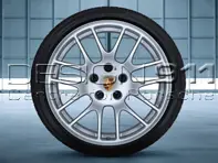 20' Panamera RS Spyder design lichtmetalen velgen & banden Origineel Porsche - 97004460226, 97004460244
