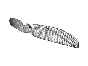 Grille extérieure de pare-chocs avant en acier inoxydable ZunSport. Porsche Taycan 2019>> - ZPR80419, ZPR80419B, ZPR80419, ZPR80419B