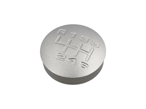 Insert de pommeau de levier de vitesse en alliage gravé pour Porsche 968 / 993 - 944424075028YR