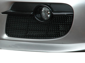Ensemble de calandre extérieure en acier inoxydable pour pare-chocs avant ZunSport. Porsche Cayman 987.1 - ZPR20405 - ZPR20405