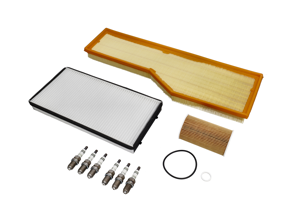 Kit d'entretien pour Porsche 996 Carrera 3.6L C/2, C/4, C4S Huile, Filtres à air, Bougies, + Plus - 99611013152, 99611013151, 90012310630, 99610722560, 99917022390, 99657221902, 00004400204