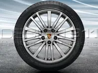 20' Panamera (971.1) Llantas de aleación de diseño y neumáticos de verano Original Porsche - 971044660F