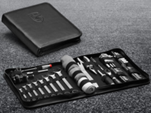 Porsche gereedschapset in leren koffer (55 delig) - 95504400100, 95504400101, 9Y004400101