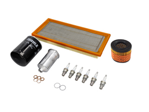 Kit di manutenzione motore - Filtri aria/carburante/olio, candele e altro - per Porsche 911 SC 3.0L 1978-1980 - 93010776401, 93010776403, 93011007600, 93011007602, 93011019600, 91111018502, 93011340100, 90012311830, 99917016290, 91110095601, 00004400204