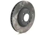 Geschlitzter Bremsscheibenrotor, vorne. Porsche Cayenne 955 / 957 / 958 (OE-Nr. 95535140151 & 95535140251) - 909351C, 909350C, 95535140151, 95535140251