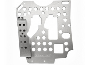 Rennline Aluminium Floor Board. Driver Side. Porsche 964 / 993  RHD - F18RH