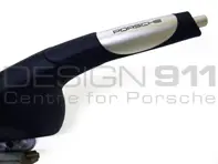 Frein à main en cuir avec logo Porsche. Porsche 996 / 986 - 99642498023, 996424980238YR, 99642498023B50