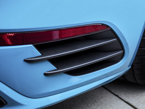 Griglie del paraurti posteriore TechArt in fibra di carbonio. Porsche 991.2 turbo - 091.121.587.009, 091.121.587.009G - 091.121.587.009, 091.121.587.009G