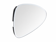 Door mirror glass (Convex), Dimmable, RIGHT for LHD. Porsche 970 Panamera 2010-16 - 97073103800, 97073103806