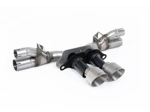 Silencieux arrière sport Milltek, finitions en titane brossé GT-100. Porsche 991.2 GT3 / GT3 RS 2018-2020 - 99711102792, 99711102799, 99711102790 - SSXPO197