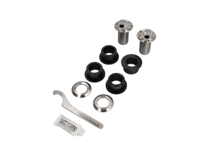 Onderarm Achterbus 'Camber Adjustable' Porsche 987 / Cayman / 997 Powerflex - 99734105304, PFF57-801
