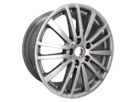 Cerchio anteriore in lega Panamera Design da 20 pollici, finitura cromata brillante. Porsche 971Panamera - 971601025CK88Z, 971601025C88Z, 971601025CK, 971601025C, 971601025J, 971601025J88Z