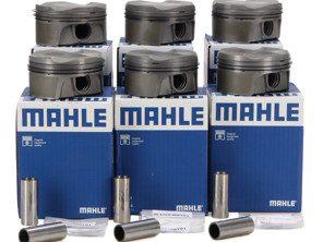 Jeu de 6 pistons moteur Porsche 996 3.6L C2 / C4 / C4S et 997 3.6L C2 / C4 96.00 Ø - 99610305219, 99610305220, 503PI0010100000