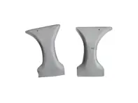 Bocchette di sbrinamento sinistra e destra. Porsche 356 Pre-A - 35649071, 356 49071, 35649071A, 356 49071A - PP160VPA, P160VPA