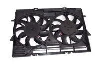 Water radiator fan with cowling. Porsche 95B Macan - 95B121003E, 95B121003C, 95B121003B, 95B121003A, 95B121003