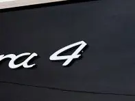 '4' - Insignia trasera cromada para Porsche 970 Panamera - 97055924103, 97055924104