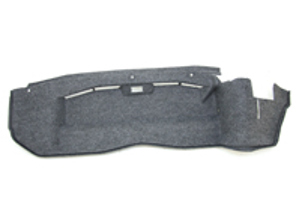 Kofferraumverkleidung hinten, in Grau. Porsche 986 Boxster >>2000 - 98655104502C10