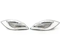 LED Rear indicators, All Clear lens & chromed base. Porsche 987 MKII / 987C MKII - 98763142703, 98763142803