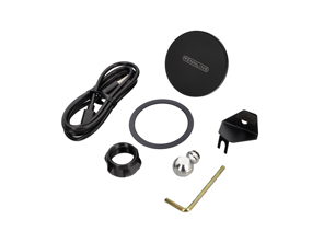 Magnetische Telefonhalterung von ExactFit. Porsche Taycan kabelloses Laden mit Magsafe - PM70.100