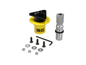 B-G Racing Lenkrad-Schnellspanner zum Anschweißen - 3-Punkt - BGR700, BGR701