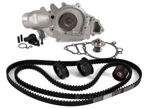 Wasserpumpe, Thermostat, Nocken- und Ausgleichsriemensatz Porsche 968 3.0L - 94410563110, 94410524104, 94410524102, 94410532302