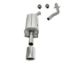 Silencieux arrière sport pour - Porsche 968 M44-43 CARGRAPHIC N-GT - 94411108301