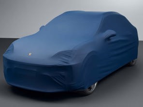 Telo copriauto da esterno Plus, in Blu. Macan-e Electric (H2) 2024>> - 95C044021A - 95C044021A