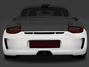 Rear bumper GT3/RS look. Porsche 911 (997) 2008-12 C2 / C2S - ZB125, ZB125