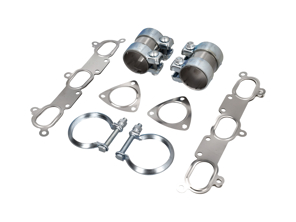Auspuff-Montagesatz. Porsche (911) 996 GT3 - 99611110771, 99611111350, 99711152000, 99611110800