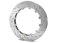 更换浮动制动盘转子 318mm x 28mm，PFC 直接驱动 V3，开槽公路盘。 - 318.28.0061.451, 318.28.0061.461