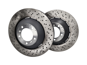 Bremsscheibe, vorne. 2ER SET. Porsche 981 Cayman GT4 - 98135140580, 98135140680, 205968C, 205969C