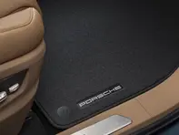 Fußmatten mit Nubukeinfassung. Porsche Cayenne (9YA) 2018>> RHD – Rechtslenker - 9Y2863011OS5, 9Y2863011OU6, 9Y2863011, 9Y2863011OH7, 9Y2863011OS1
