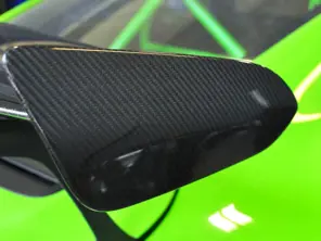 Eindplaten achterspoiler koolstofvezel. Porsche 991 GT3RS - 99151246391, 99151246392, 99151246491, 99151246492 - C3-991RS-012