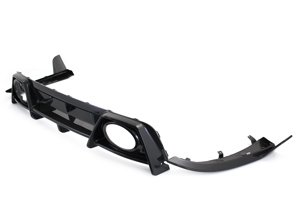 Rear diffuser in dry carbon fibre. Porsche 992 turbo / S - 992807983LOK1 - ML-PZJ077-PRO
