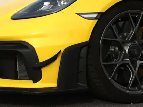 Kit avion de plongée pare-chocs avant en fibre de carbone. Porsche 718 GT4 / GT4RS - 982807749OK1, 982807750OK1 - SRDPPKPRO