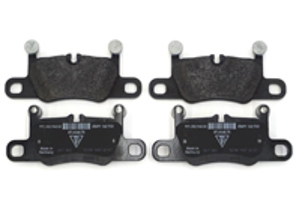 Bremsbeläge, hinten. Porsche 970 Panamera 3.6L / 4.8L / Turbo - 97035294904, 97035294908, 971698451A, 971698451L