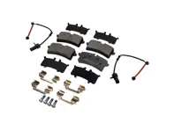 Brake pads Rear with Accessories, Zimmerman Standard Range. Porsche 95B Macan Turbo - 24643.170.2, 95B698451, 95B698451A, 95B698451B, 95B698451L - 24643.170.2