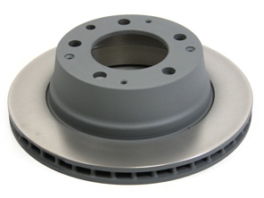 Rotor de disco de freno, Trasero. Porsche 911 1984-89 3.2L - 91135204108, 205802C, 91135204109