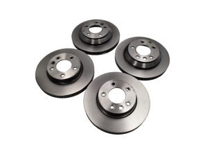 Bremsscheibensatz vorne und hinten Porsche 955 Cayenne - 95535140141, 95535140241, 955.35.1401.41, 955.351.402.41, 95535240131, 95535140141BRE, 95535140241BRE, 95535240131BRE