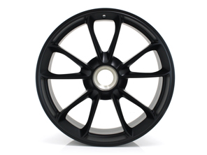 Cerchio anteriore in lega da 20" GT3, in nero opaco. Porsche 991.2 GT2 - 99136216282JE1, 99136216282, 99136216883JE1, 99136216883