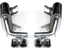 3.4L Non-S / Non-PSE - Polished Stainless Steel Tail pipes