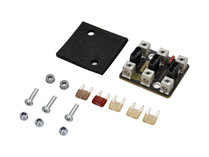 Panneau arrière de mise à niveau des fusibles à lame à 3 voies. Porsche 911 1974 - 1989 - 91161209303, 91161209307, 91161209305, 91161209306 - AMS9050041