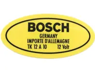 Adesivo per bobina di accensione 12 V per Porsche 912 / 356 - 64470100801 - 356234-15