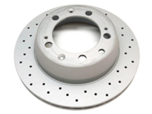 Disque de frein arrière. Porsche 944 / 924S / 924Turbo / 924GT Voitures sans ABS - 94435204102, 94435204105, 460.1511.52, 92835204102 - 460.1511.52