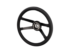 Volant en cuir capitonné profond 380 mm style Carrera RS. Porsche 911 de 1965 à 1973 - 91434780515